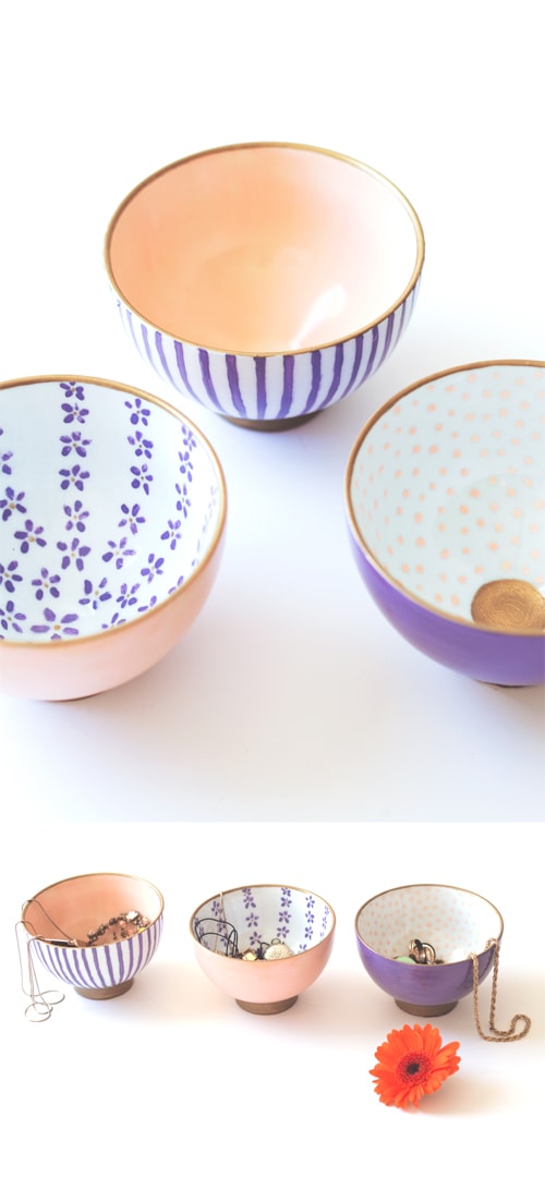 DIY japanese printed bowls 3