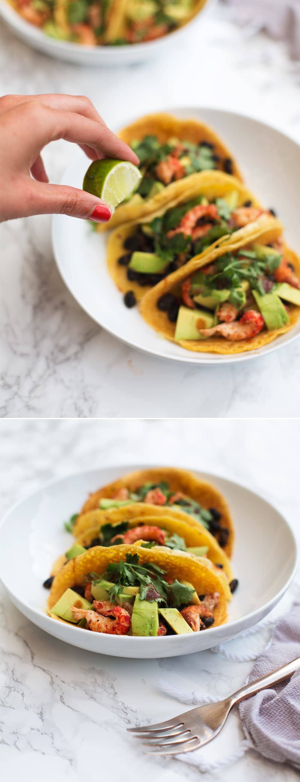 chickpea soft shell tacos V GF SF | the lovely drawer