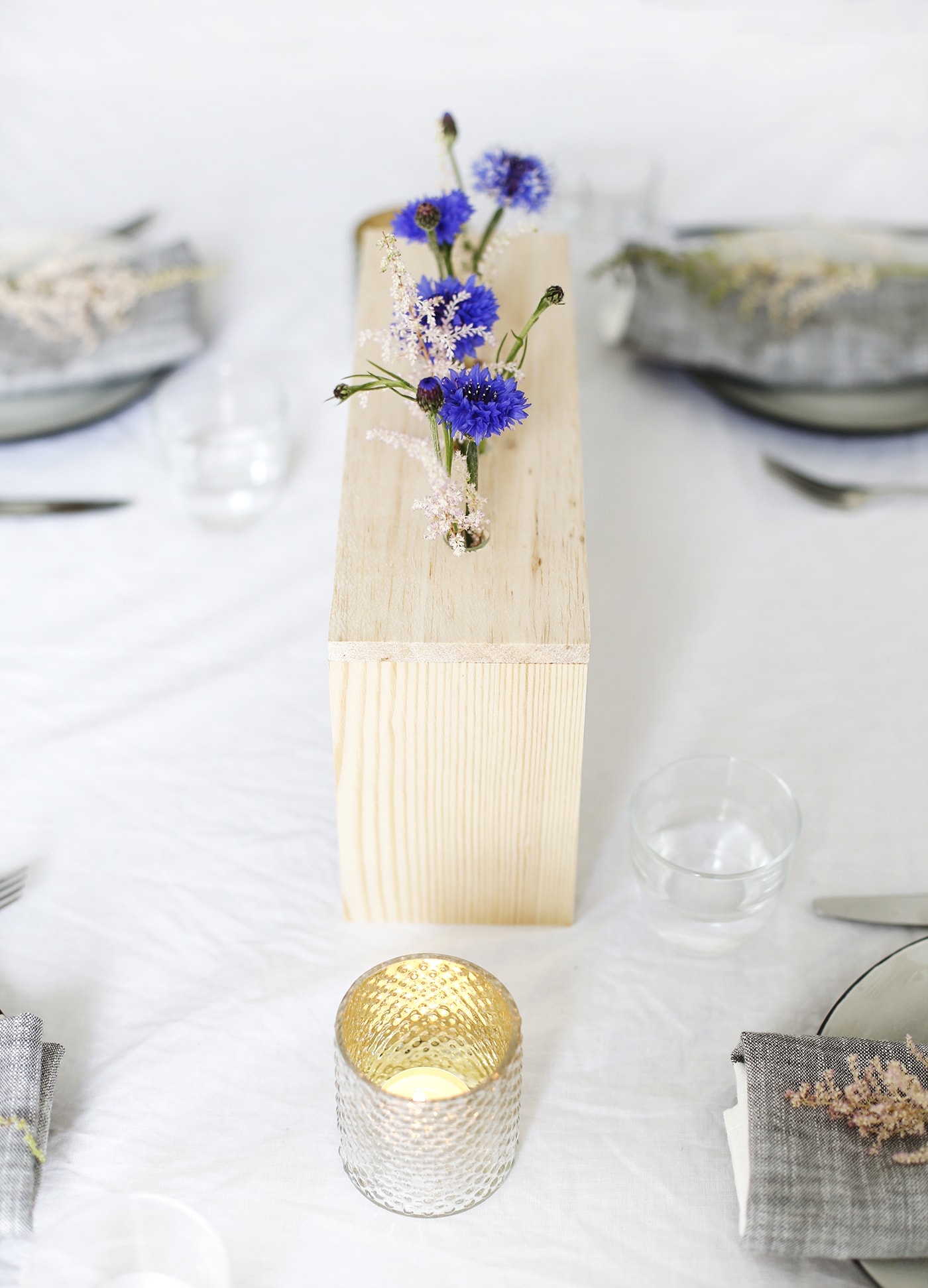 DIY floral table centre tutorial