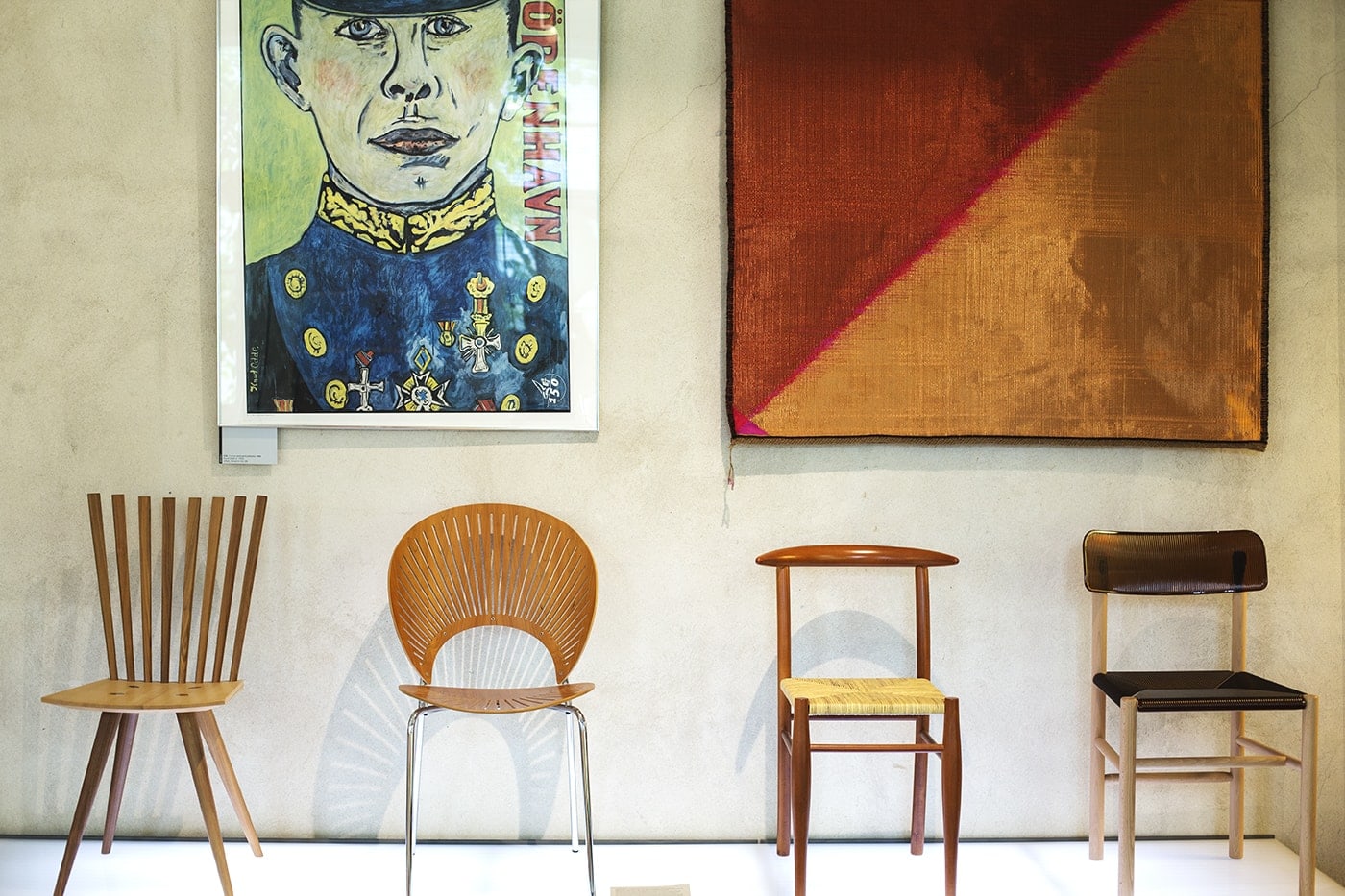 Copenhagen | wanderlust | chairs in the design museum