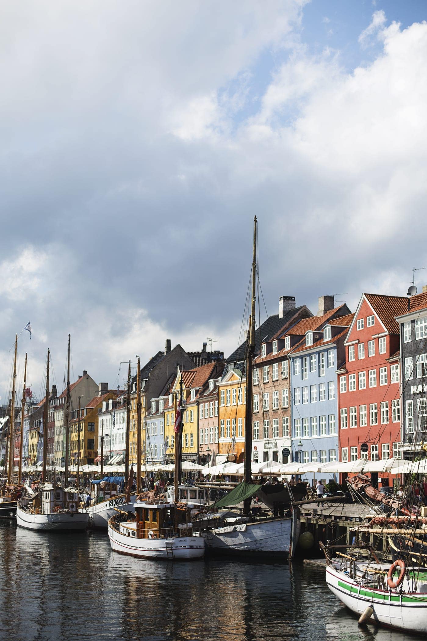 Copenhagen | wanderlust | coloured buildings at the waterfont