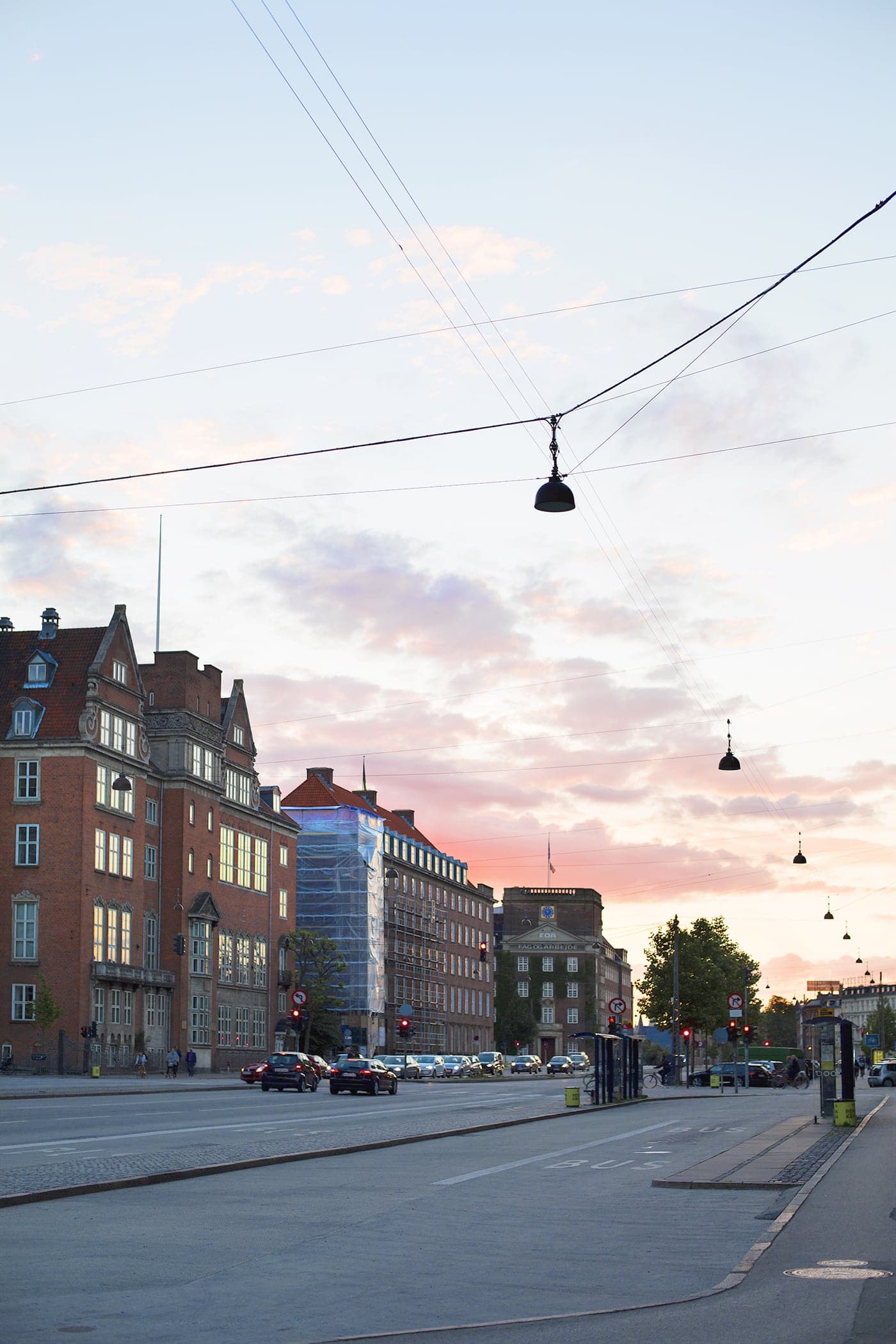 Copenhagen | wanderlust | sunset in the city