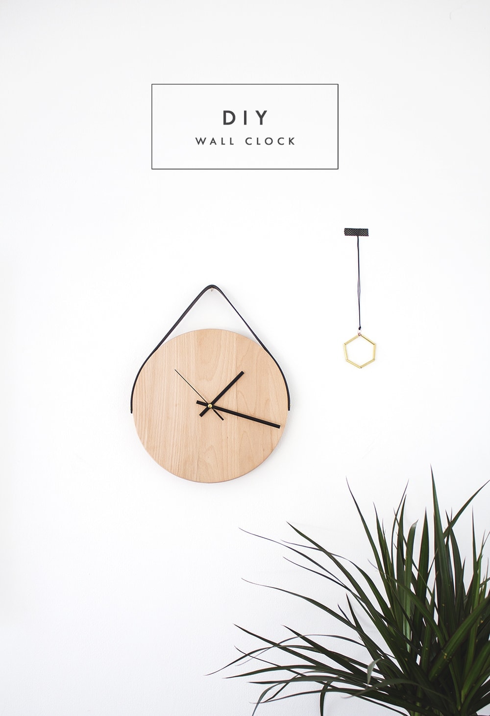 DIY minimal wall clock 1