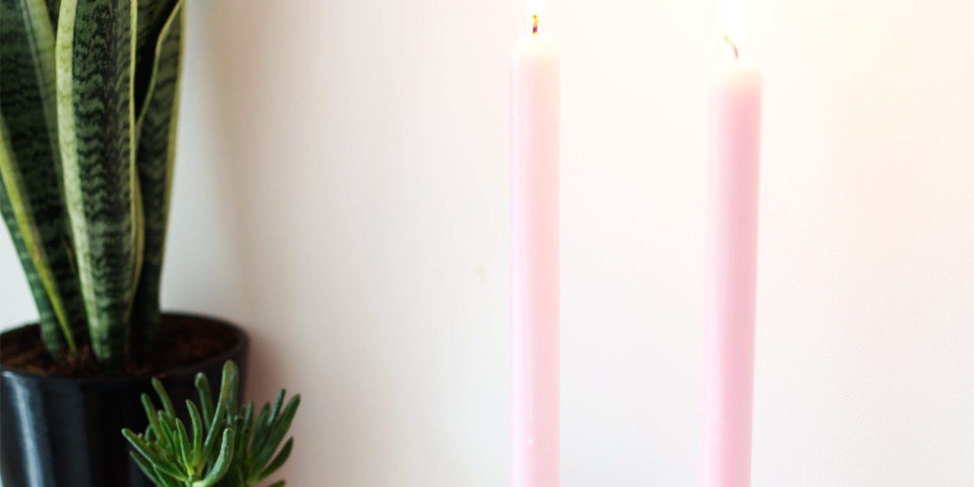 sugar & cloth | DIY candle holder