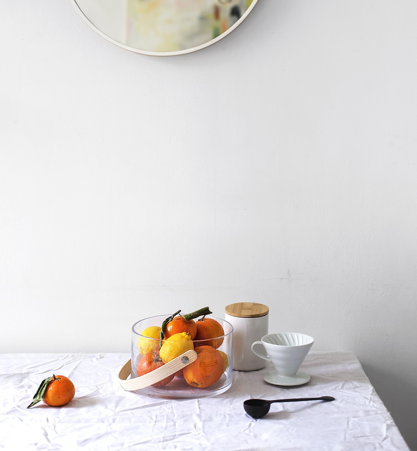 April styling the season | fruit | dining table