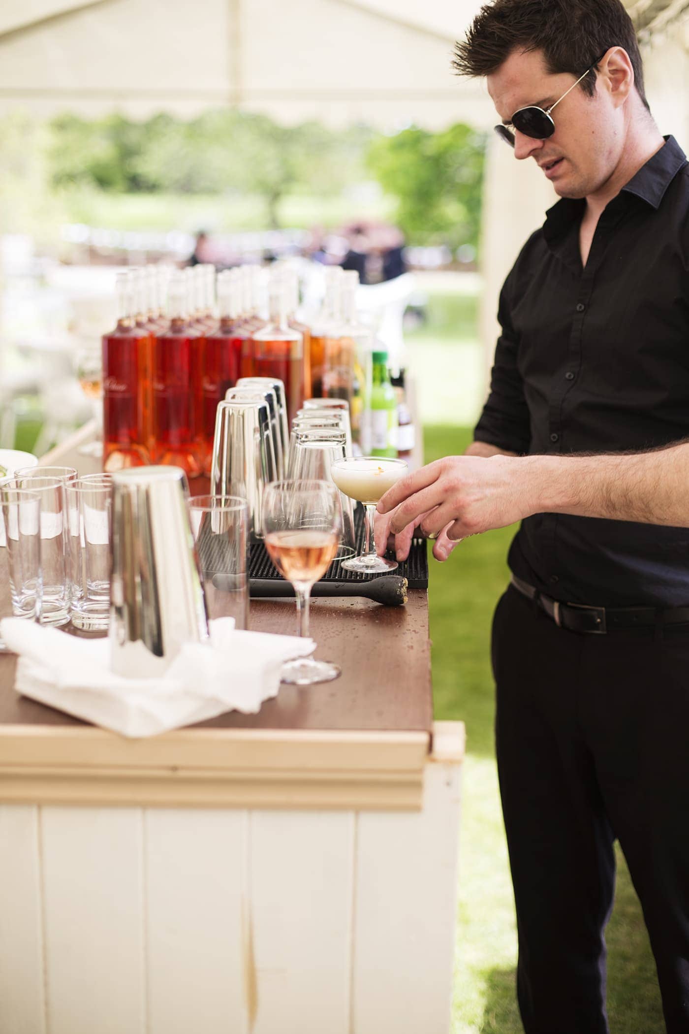 The White Company summer entertaining | cocktail bar