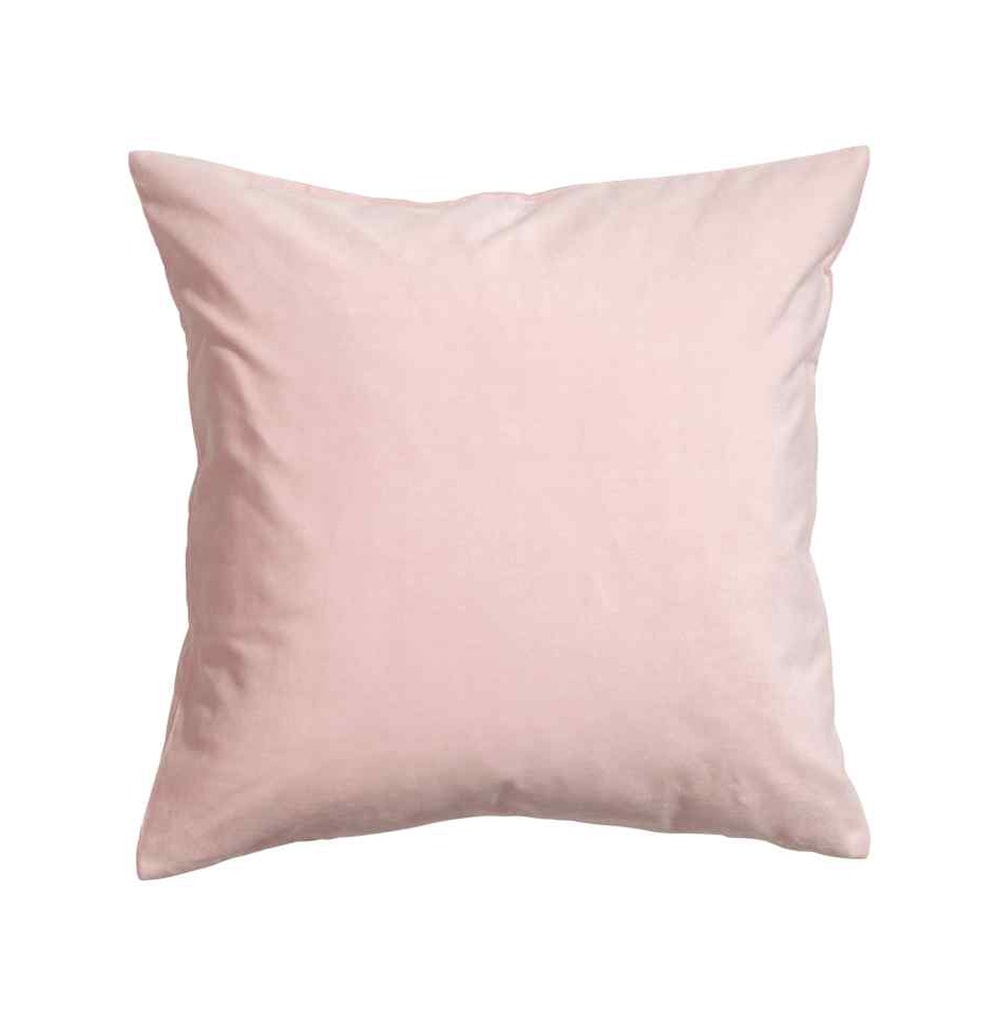 blush velvet cushion | interior inspiration