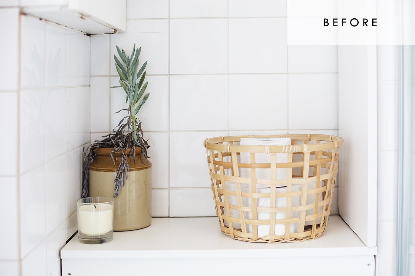 Bathroom refresh with Habitat | before 4