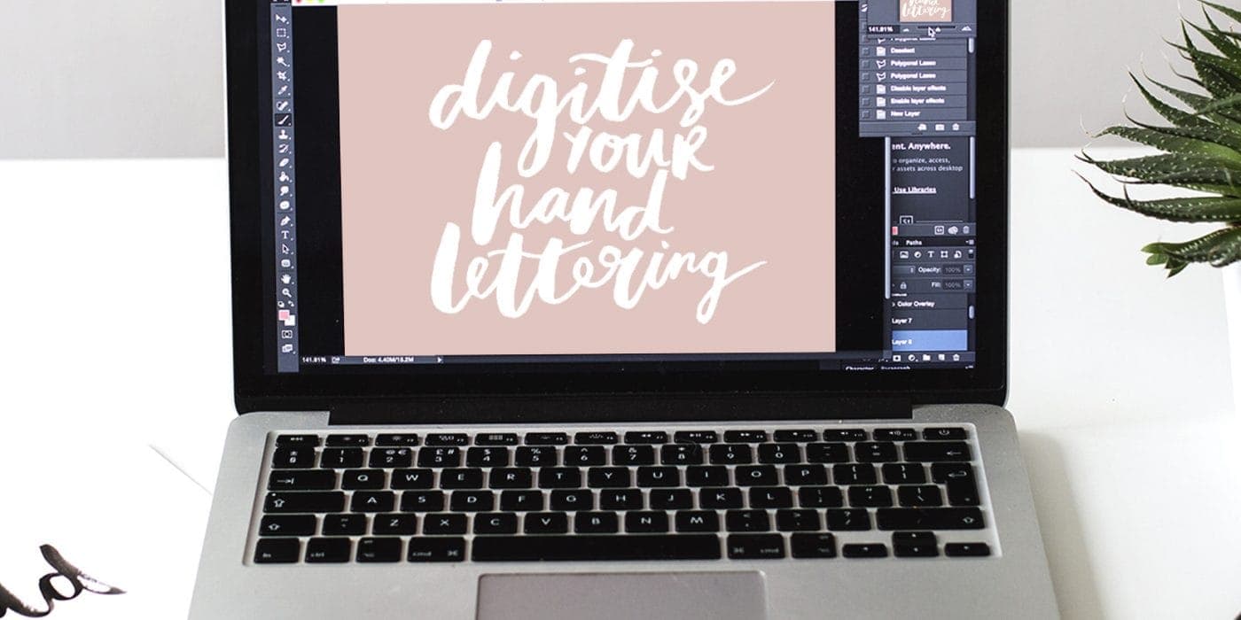 digitise your hand lettering workshop