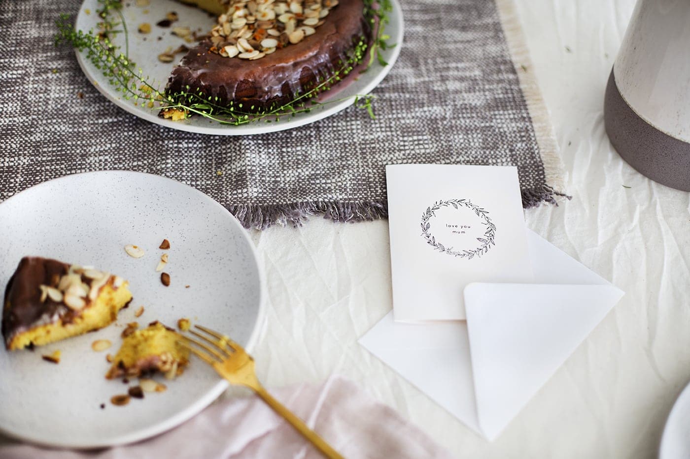 Mother’s Day Tea & Cake with Free Printable Card
