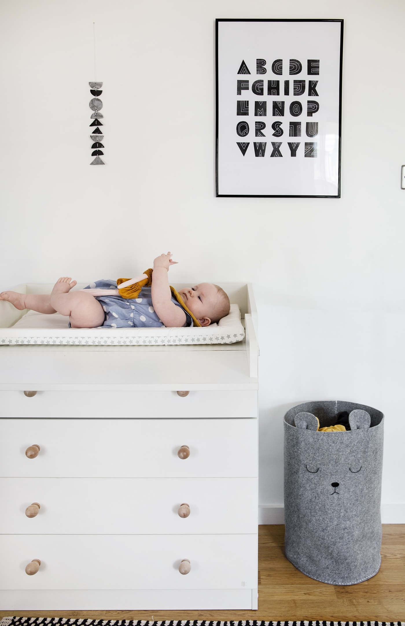 Pretty, Dirty Laundry: A Nursery DIY