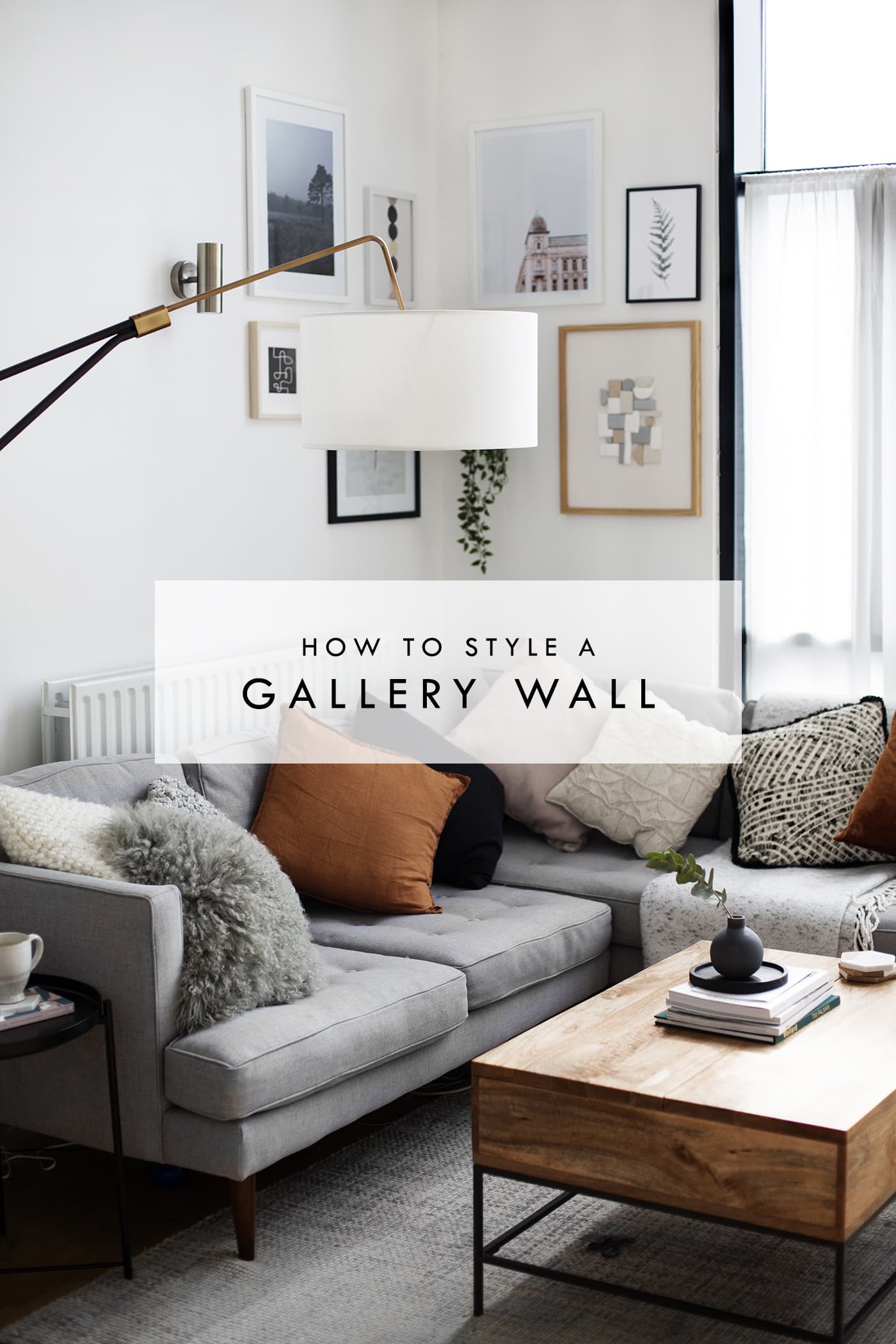 How To Style A Gallery Wall | The Lovely Drawer