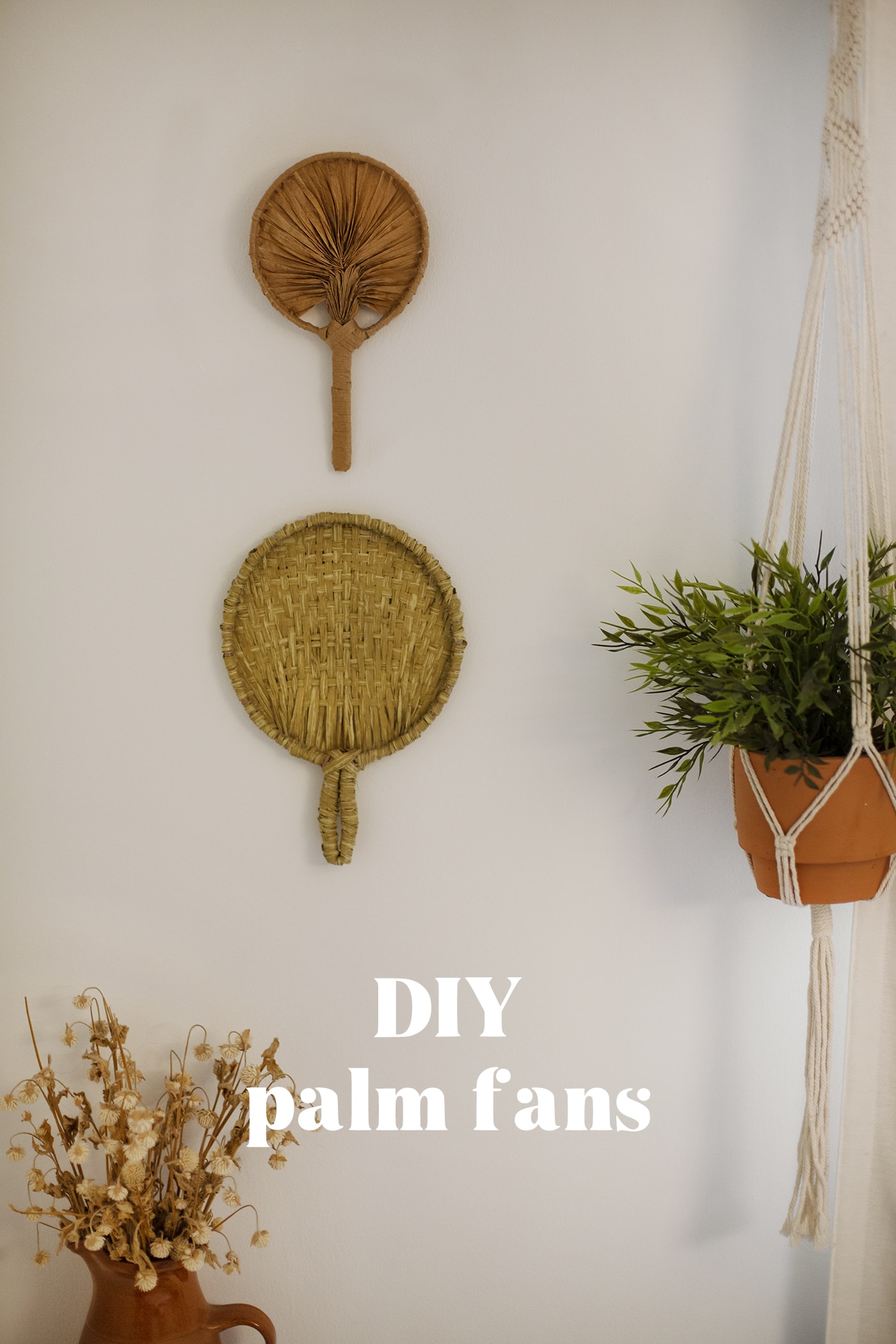 DIY Palm Fans