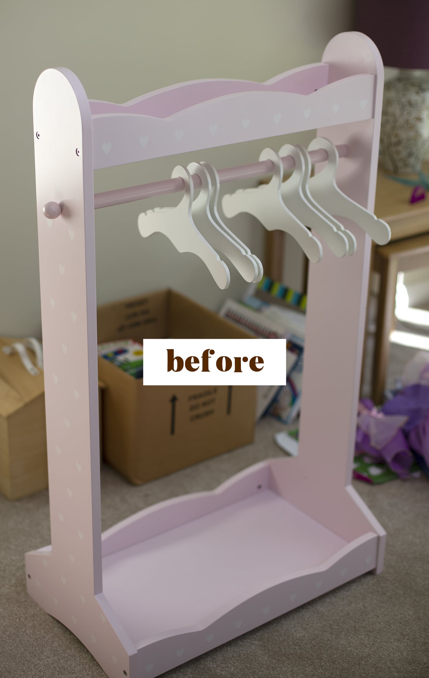 Kid s Clothes Hanger Upcycle The Lovely Drawer