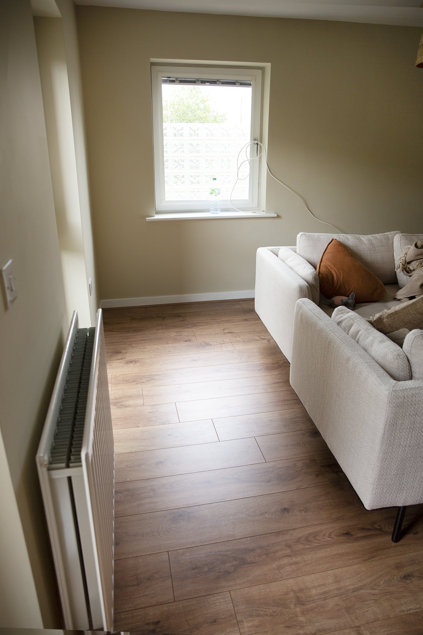 Living Room Makeover with Luxury Flooring