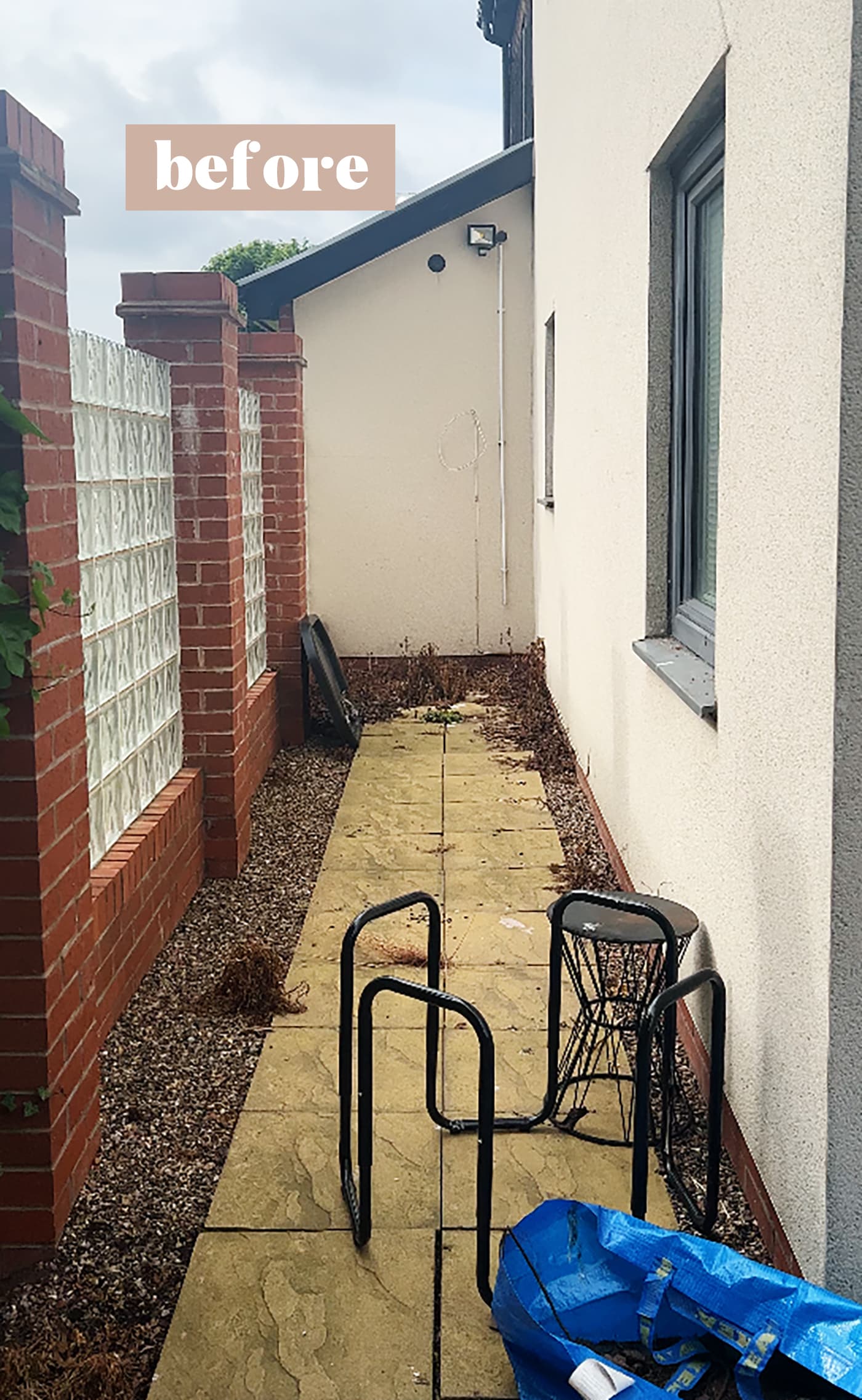 Garden Makeover part 3 | the alleyway