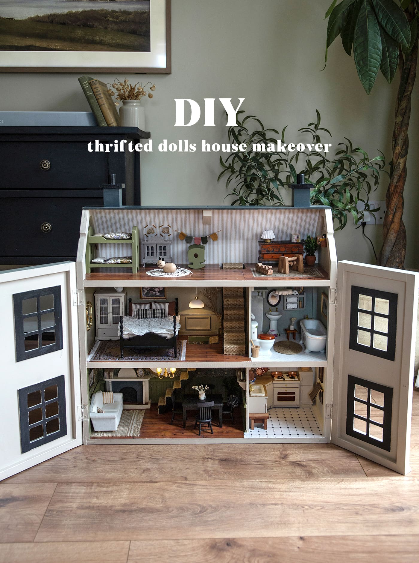 Homemade store doll houses